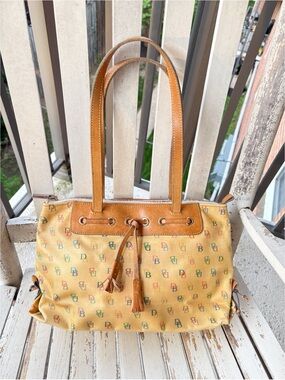 Dooney & Bourke Vintage Retro Signature Shoulder Bag